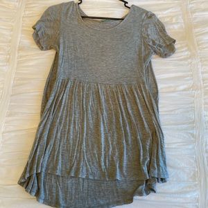 New, soft grey shirt. never worn.